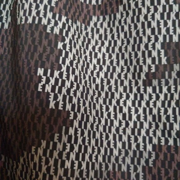 Nike Mens Black/Grey/Brown Lined Logo Swim Trunk Shorts XXL - Picture 11 of 13